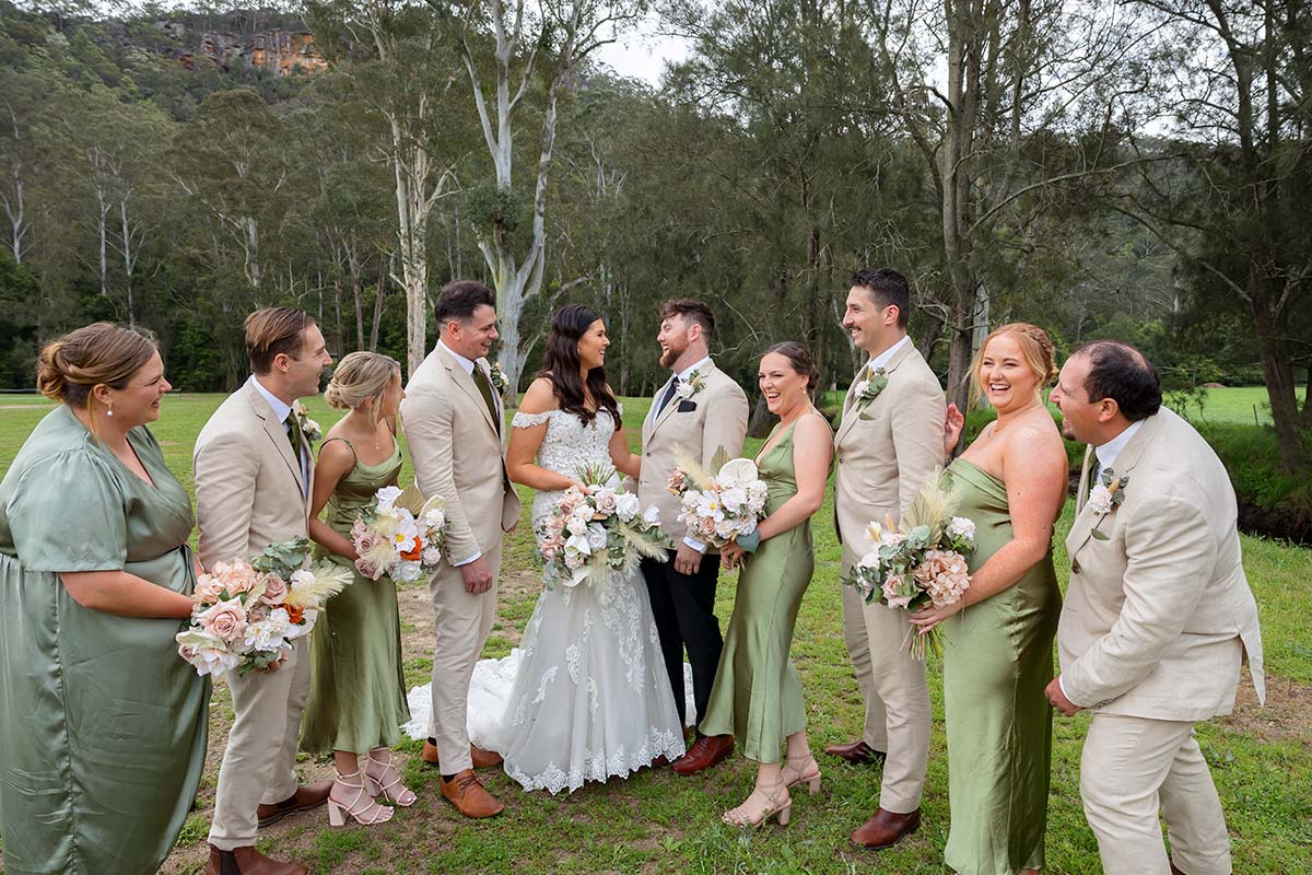 glenworth valley central coast wedding