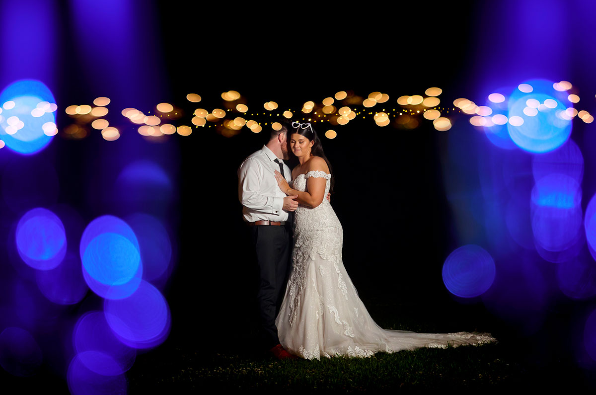 night wedding photos glenworth valley