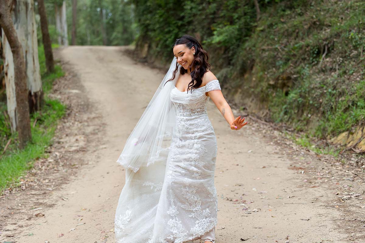 bride dancing