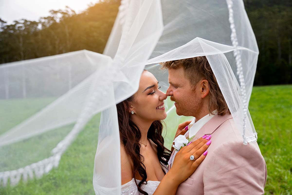 outdoor wedding at glenworth valley