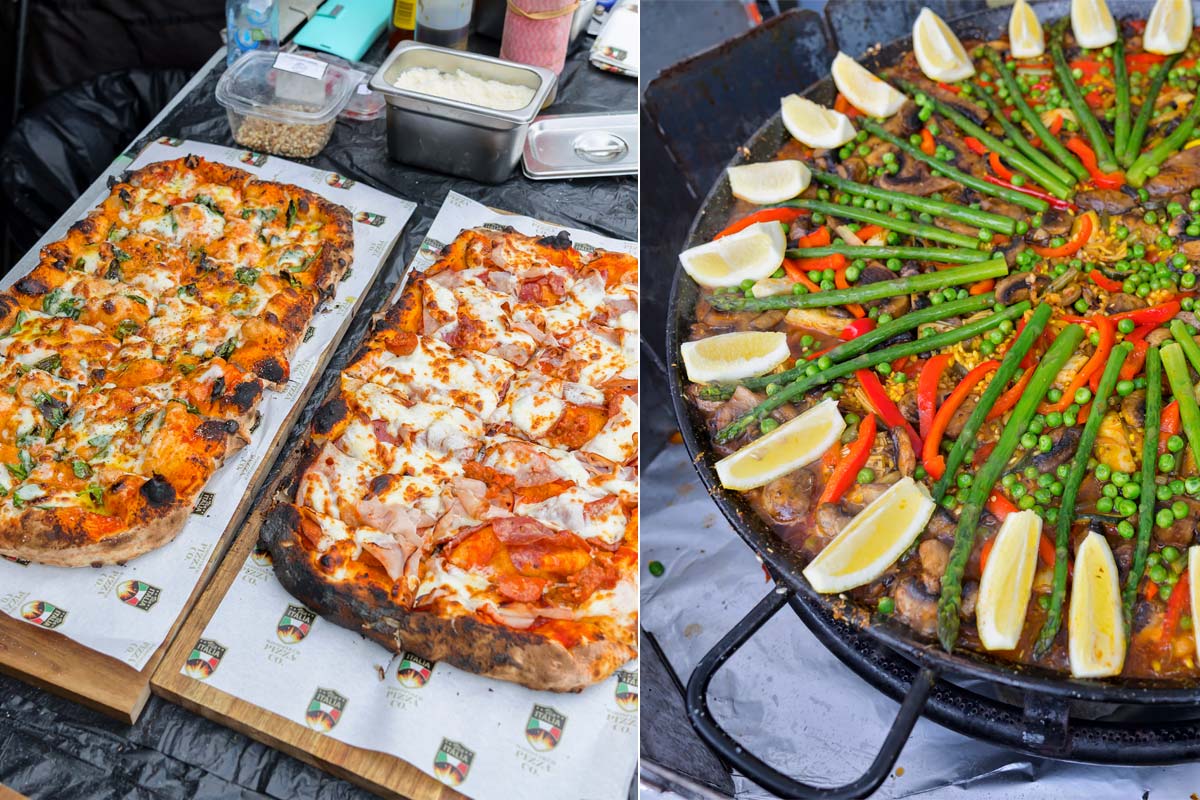 wedding vendor food outdoor wedding boundary paddock