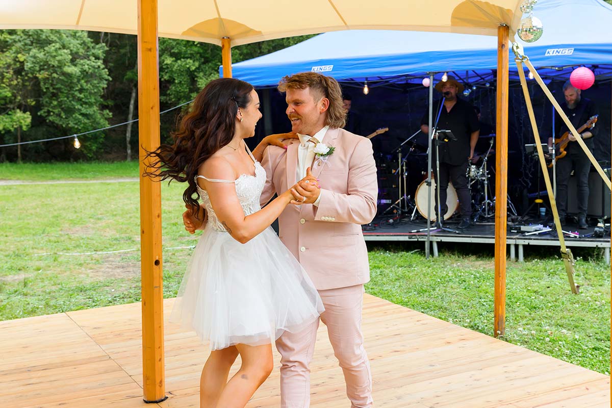 outdoor bridal waltz 